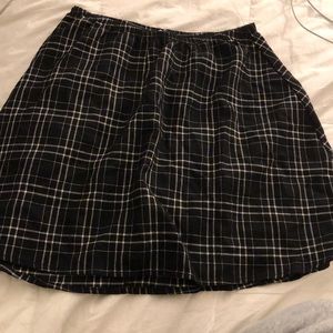 Plaid Mimi skirt